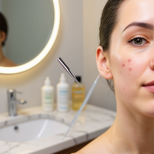 Kit de Eliminación de Puntos Negros Myrva con Herramienta Extractora de Acero Inoxidable para el Cuidado de la Piel del Rostro, Eliminación Efectiva de Espinillas y Puntos Negros, Modelo - Product Image 2