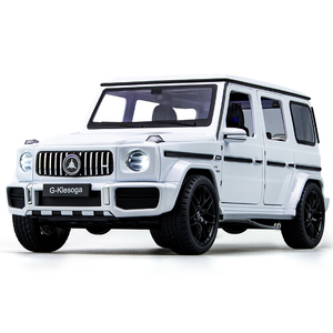 Modèle de voiture miniature en alliage <span class=keywords><strong>MS</strong></span> G63 à l'échelle 1:18 avec fonction de recul et portes ouvrables pour enfants de 5 ans et plus - Product Image 1