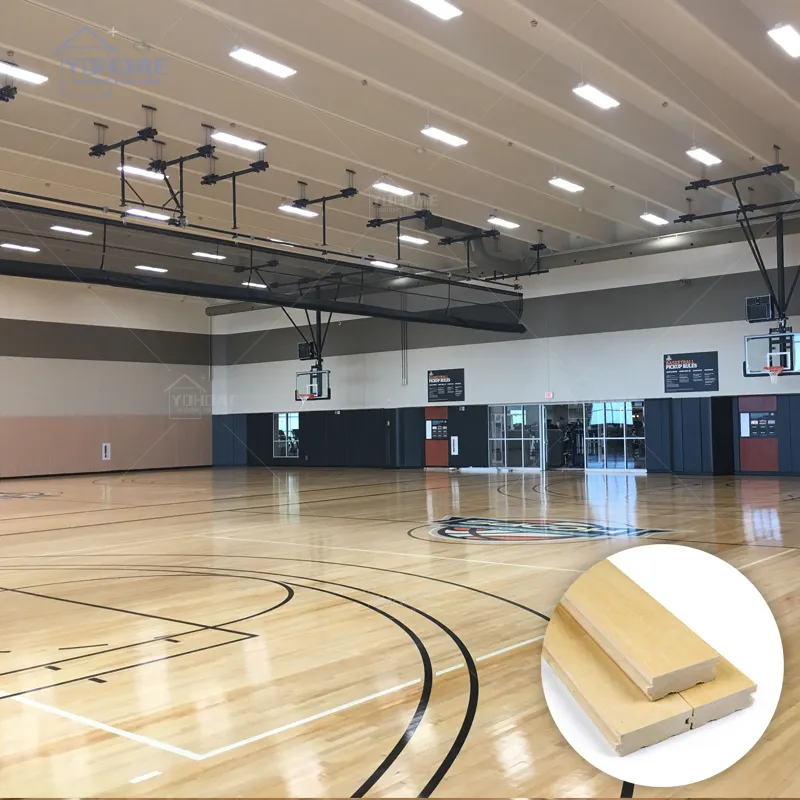 American indoor maple wood sport flooring for basketball flooring sport court modern volleyball basketball court sports flooring