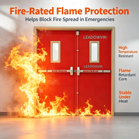 Porte coupe-feu de laboratoire de qualité supérieure et à performance stable, homologuée EN 60/90/120 minutes, fabricant américain de portes en acier