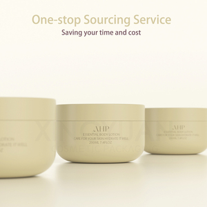 Barattolo di burro <span class=keywords><strong>per</strong></span> capelli in <span class=keywords><strong>plastica</strong></span> con fondo rotondo da 300ml da 200ml con tappo smerigliato <span class=keywords><strong>per</strong></span> scrub corpo e confezione cosmetica - Product Image 2