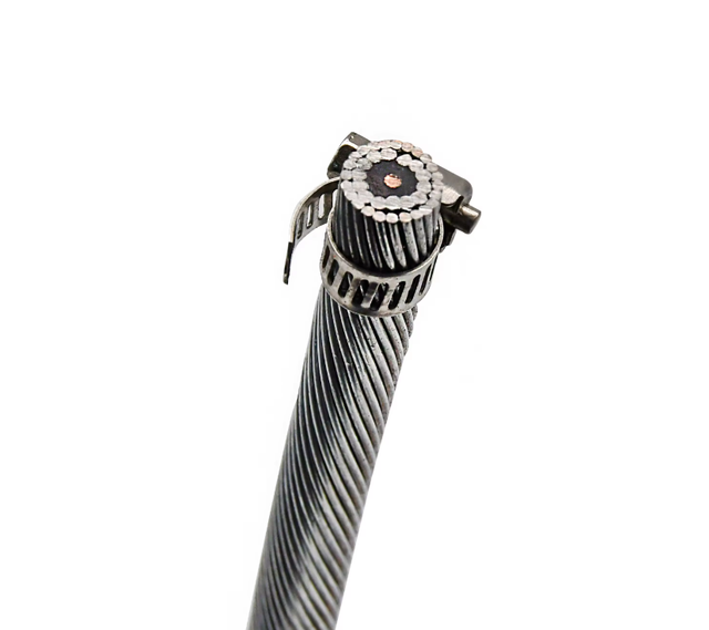 HUADONG Single Conductor Armoured Double Armored Coax Coaxial Tow Wireline Logging Cable