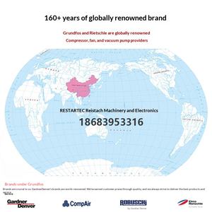 <span class=keywords><strong>Pompe</strong></span> <span class=keywords><strong>à</strong></span> <span class=keywords><strong>vide</strong></span> rotative <span class=keywords><strong>à</strong></span> palettes lubrifiée <span class=keywords><strong>à</strong></span> l'huile Elmo <span class=keywords><strong>Rietschle</strong></span> avec matériaux en titane Gardner Denver V-VC50/75/100/150 - Product Image 2