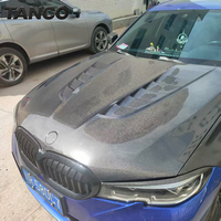 Capot avant en fibre de carbone style GTS pour BMW Série 3 G20, neuf, avec vis incluses pour réparation ou remplacement