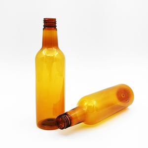 Botella de Plástico para Beber de 300 ml con Forma de Botella de <span class=keywords><strong>Cerveza</strong></span> y Cuello Largo, con Tapa Metálica Plateada - Product Image 4