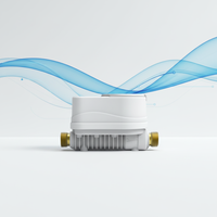 ZHONGPEI Compteur d'eau intelligent à ultrasons IP68 à succès avec contrôle de valve à débit unique et module NB-IoT