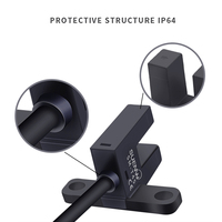 Penjualan Langsung Pabrik Melalui Saklar Optik Beam dengan Jarak Deteksi 5mm Sensor Fotoelektrik Slot NPN