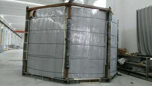 Acquario senza montatura in acrilico cilindrico Grandview di grandi dimensioni - Product Image 4