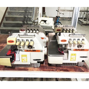 Utilizar La surjeteuse Buen estado <span class=keywords><strong>Siruba</strong></span> 747 747f <span class=keywords><strong>overlock</strong></span> 4 hilos máquina de coser industrial - Product Image 5