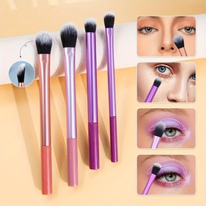 <span class=keywords><strong>Kit</strong></span> de 8 pinceaux de <span class=keywords><strong>maquillage</strong></span> professionnels pour le visage et les yeux, pinceaux cosmétiques pour fond de teint, anticernes, poudre - Product Image 3