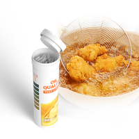 Strip Tes Kualitas Minyak, Strip Tes Nilai Asam Minyak Goreng FFA 0-5mg KOH/g untuk Minyak Goreng Restoran, 30 Strip Per Botol