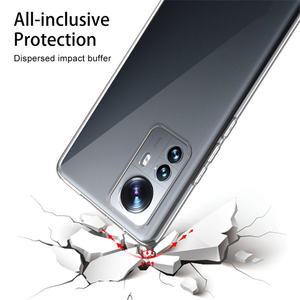 Funda transparente de tpu para xiaomi 12T/12T Pro/K50, funda Ultra suave de 2,0mm de alta calidad para Xiaomi <span class=keywords><strong>12</strong></span> <span class=keywords><strong>lite</strong></span> - Product Image 5