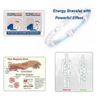 Gelang Kuantum Titanium Bio Magnetik Penyembuhan Energi Terapeutik Merek Energi Skalar Gelang Energi Positif Harga