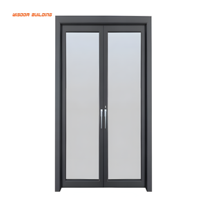 <span class=keywords><strong>Porta</strong></span> <span class=keywords><strong>a</strong></span> Battente in Alluminio con Doppio Vetro, Impermeabile e Insonorizzata, Stile Francese, per Ingresso Principale, Prodotta in Australia - Product Image 4