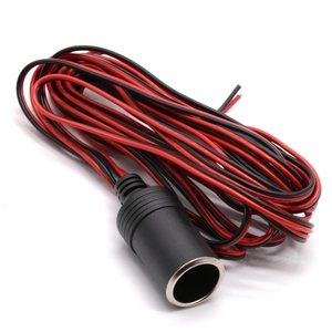 Steker Pemantik Rokok Mobil Berkualitas Tinggi 12V/24V dengan Kabel Tembaga 16AWG Terbuka Berisolasi PVC untuk Mobil, Saklar Daya - Product Image 5