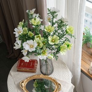 Bouquet artificiel CallaFloral Cosmos vert clair, branche unique, décoration de mariage, décoration de la maison, fleurs artificielles - Product Image 2
