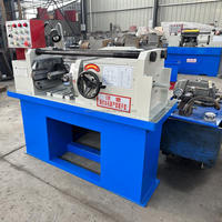 Pernos de anclaje hidráulico de alta velocidad, varillas, tornillo de sujeción, moleteado, máquina automática de laminación de roscas, máquina de fabricación de roscas