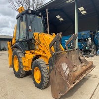 Gebrauchte JCB 3CX Mini Loader Traktor Frontlader Kompakt lader mit Kern motor und Pumpe für Holz-und Kompakt lader