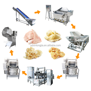 Máquina freidora industrial de Chicharron de cerdo para freír fritura profunda de piel de cerdo - Product Image 2