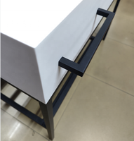 Pieds en métal robinet italien haut de gamme hauteur réglable tout type d'évier de salle de bain granit et marbre vanité de salle de bain Design supérieur