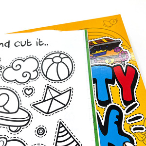 Livres d'images personnalisés pour enfants, Matériel éducatif pour l'apprentissage précoce, Cahiers de coloriage, Papier illustré, Impression - Product Image 2