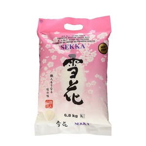 100% Vật Liệu Mới Trong Suốt Vải Nhiều Lớp Rỗng Tái Chế Bao <span class=keywords><strong>Basmati</strong></span> Gạo 5Kg 10Kg 25Kg Túi - Product Image 1