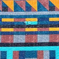 Tissu en polyester recyclé fonctionnel et écologique certifié Oeko-Tex GRS, tissu tissé imprimé hydrofuge pour applications extérieures