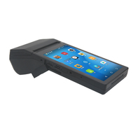 Terminal de point de vente portable Android 11 Écran HD de 7 pouces avec imprimante thermique de reçus et d'étiquettes de 80mm supportant NFC/4G/Play Store