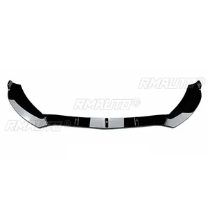 สปอยเลอร์กันชนหน้ารถยนต์ 3 ชิ้น สำหรับ Mercedes Benz C Class W205 C300 C160 C200 C350e C260 AMG ปี 2015-2018 แบบคาร์บอน - Product Image 4