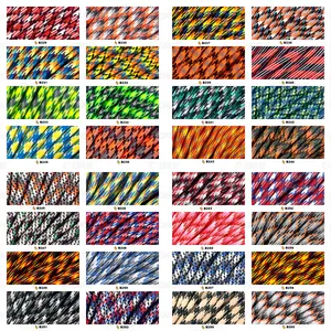 Durable 100ft Nylon Core Survival Parachute Cord 550 Paracord