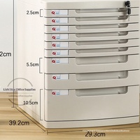 Armoire de classement de bureau commerciale à 14 niveaux avec tiroirs verrouillables - Fabriquée en Chine Modèle 985