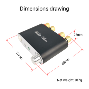 ZK-502D âm thanh wuzhi kênh đôi 50W + 50W loa âm thanh bảng khuếch đại mô-đun âm thanh nổi chất lượng âm thanh tinh khiết - Product Image 5