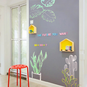 <span class=keywords><strong>Pizarra</strong></span> de <span class=keywords><strong>tiza</strong></span> magnética Flexible autoadhesiva, color verde, tamaño y forma personalizados - Product Image 5