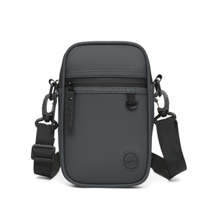 Fashion Sling Bag Nylon Small Lightweight Zipper Closure Embossed Logo All Seasons Daily Use Men's Messenger Bag - Product Image 3