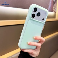 Coque de téléphone en silicone pour iPhone, coques de téléphone design en gros, coques de luxe en silicone liquide pour 17 Pro Max