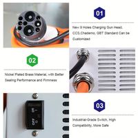 OEM / ODM Service Gbt Portable Smart Fast 7KW 1 Phase Électrique Dc Ev Chargeur de Voiture Smart Ev Chargeur