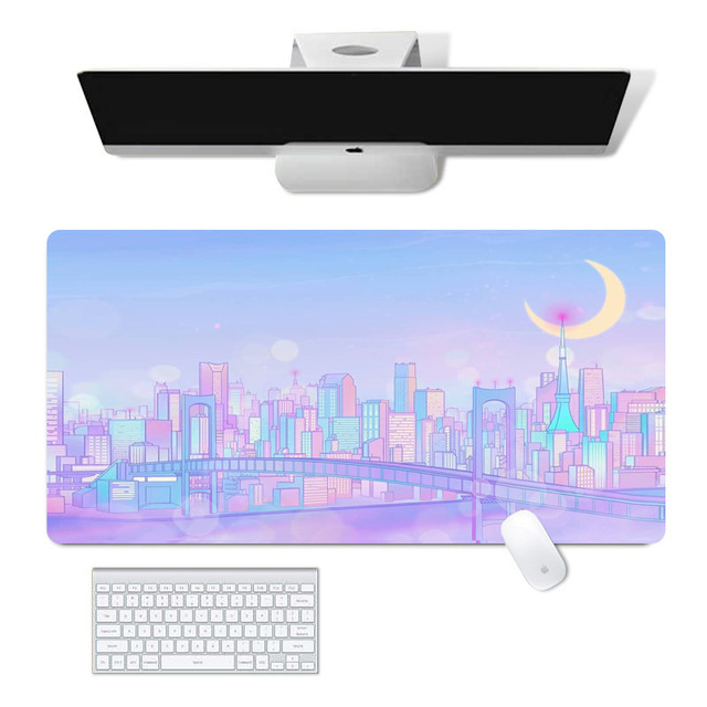 Custom Pattern Large Desk Mat 2mm 3mm Anti-Slip Gaming & Office Mouse Keyboard Pad Wholesale