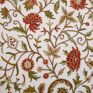 Coton Crewel Broderie Tissu - Product Image 1
