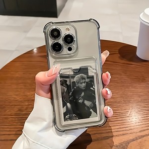 เคสโทรศัพท์แบบใสธรรมดาสำหรับ iPhone 16 15 14 13 12 Pro Max PLUS ฝาครอบโทรศัพท์กันกระแทก TPU - Product Image 1