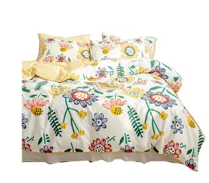 Sunflower Bedding Set 100% Cotton Fantasy Kids Children Bedding Set