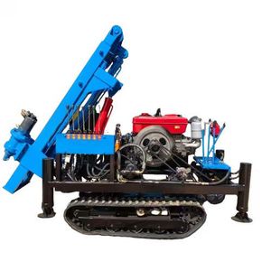 Petite foreuse hydraulique diesel pour puits d'eau, machine de forage pour puits agricoles et domestiques - Product Image 1