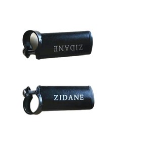 Puños para manillar de bicicleta Zidane, aleación de aluminio de 25,4 mm para bicicletas de montaña, color negro duradero - Product Image 5