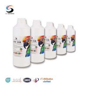 Tinta de pigmento resistente al agua de 5 colores Colorspring para tinta <span class=keywords><strong>Epson</strong></span> 4720 I1600 I 3200 Dtf - Product Image 1