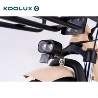 Vélo électrique pliable KOOLUX X16 pour adultes, pneus larges, 48V 250W, Fatbike hybride, vélo électrique de ville, entrepôt UE