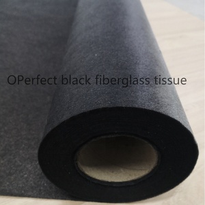 สินค้ามาใหม่ เสริมวัสดุเนื้อเยื่อไฟเบอร์กลาสสีดํา ทนไฟและเสียงดัง - Product Image 4