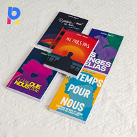 Venta al por mayor de libros de papel de lujo de cubierta suave tamaños A5 y A4 personalizados con cartón perfectamente encuadernado para el uso del paquete impresión Offset