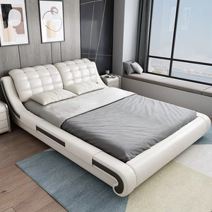 Vente en gros d'usine, grand cadre de <span class=keywords><strong>lit</strong></span> <span class=keywords><strong>king</strong></span> <span class=keywords><strong>size</strong></span> de 1,8 m pour chambre à coucher, ensemble de literie de luxe, <span class=keywords><strong>lit</strong></span> double - Product Image 1