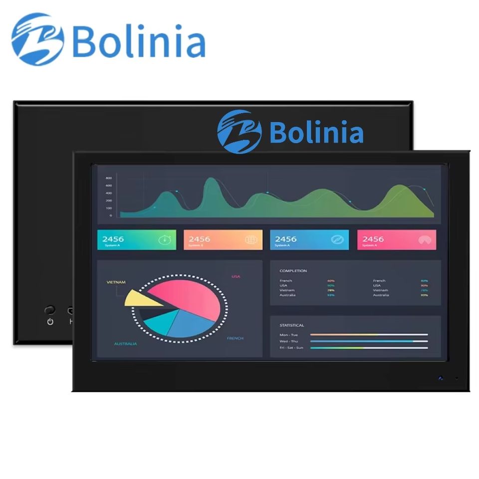 15.6 Inch LCD Monitor Aluminum Alloy Case IPS 1920x1080 Interface for VGA USB for Laptop Use