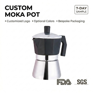 <span class=keywords><strong>Cafetera</strong></span> <span class=keywords><strong>Italiana</strong></span> Moderna para Estufa, <span class=keywords><strong>Cafetera</strong></span> Moka con Tapa, <span class=keywords><strong>Cafetera</strong></span> de Aluminio para Espresso y Mocha - Product Image 1
