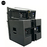 Module de subwoofer actif étanche HDL 36-AS 15 pouces - Haut-parleur portable alimenté en bois de bouleau durable pour système audio de groupe